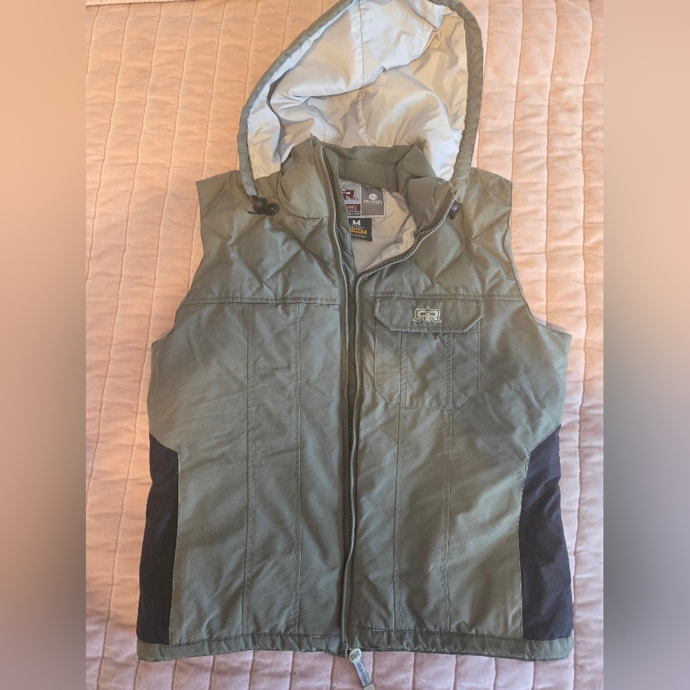 Burton Snowboarding Vest - Green / Medium
